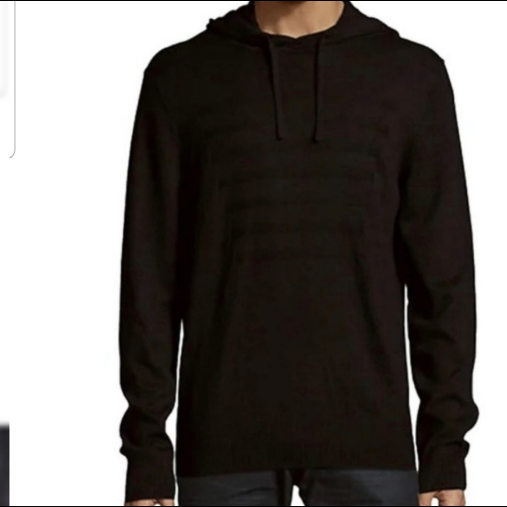 Cashmere Hoodie Sweater Saks 5th Ave Black size M